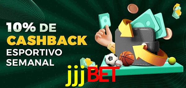 10% de bônus de cashback na jjjbet